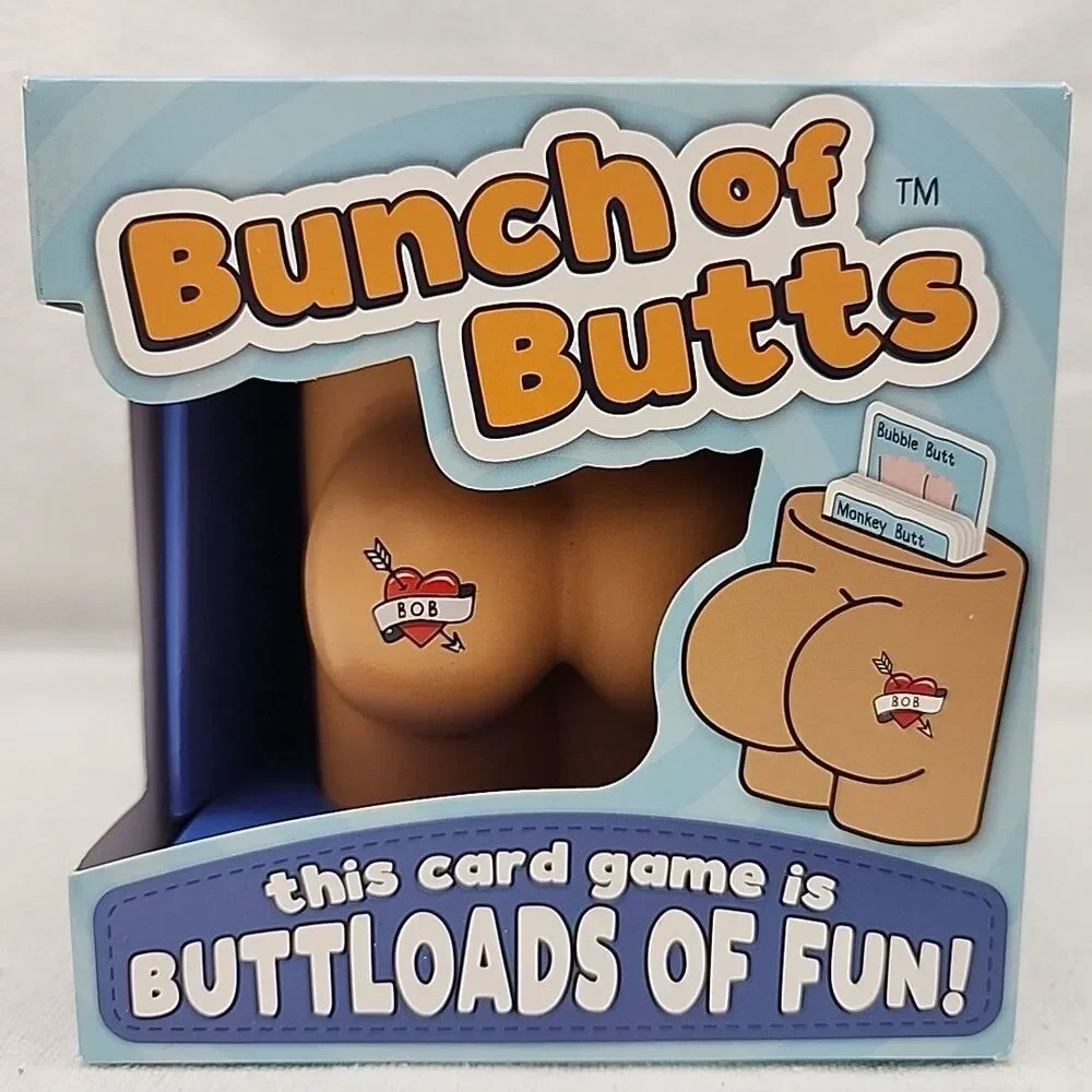 Game Bunch of Butts Card Buttloads Of Fun Flip & Find Matching Under Where New